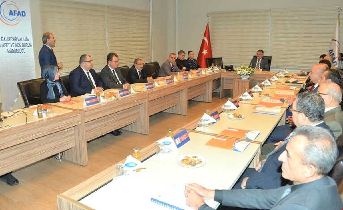 Afet ve Acil Durum Koordinasyon Kurulu Toplantısı Yapıldı