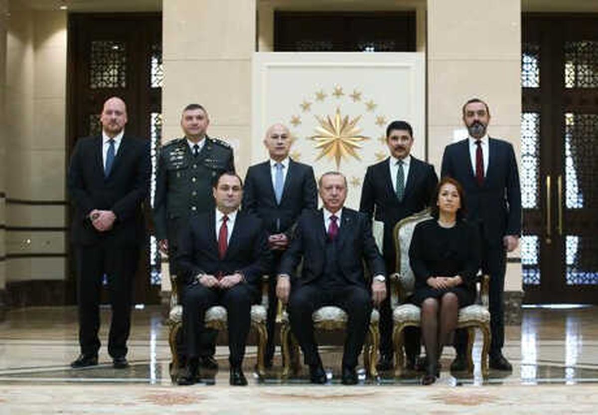 Cumhurbaşkanı Erdoğan\'a, Gürcistan Büyükelçisi George Janjgava\'dan Güven Mektubu