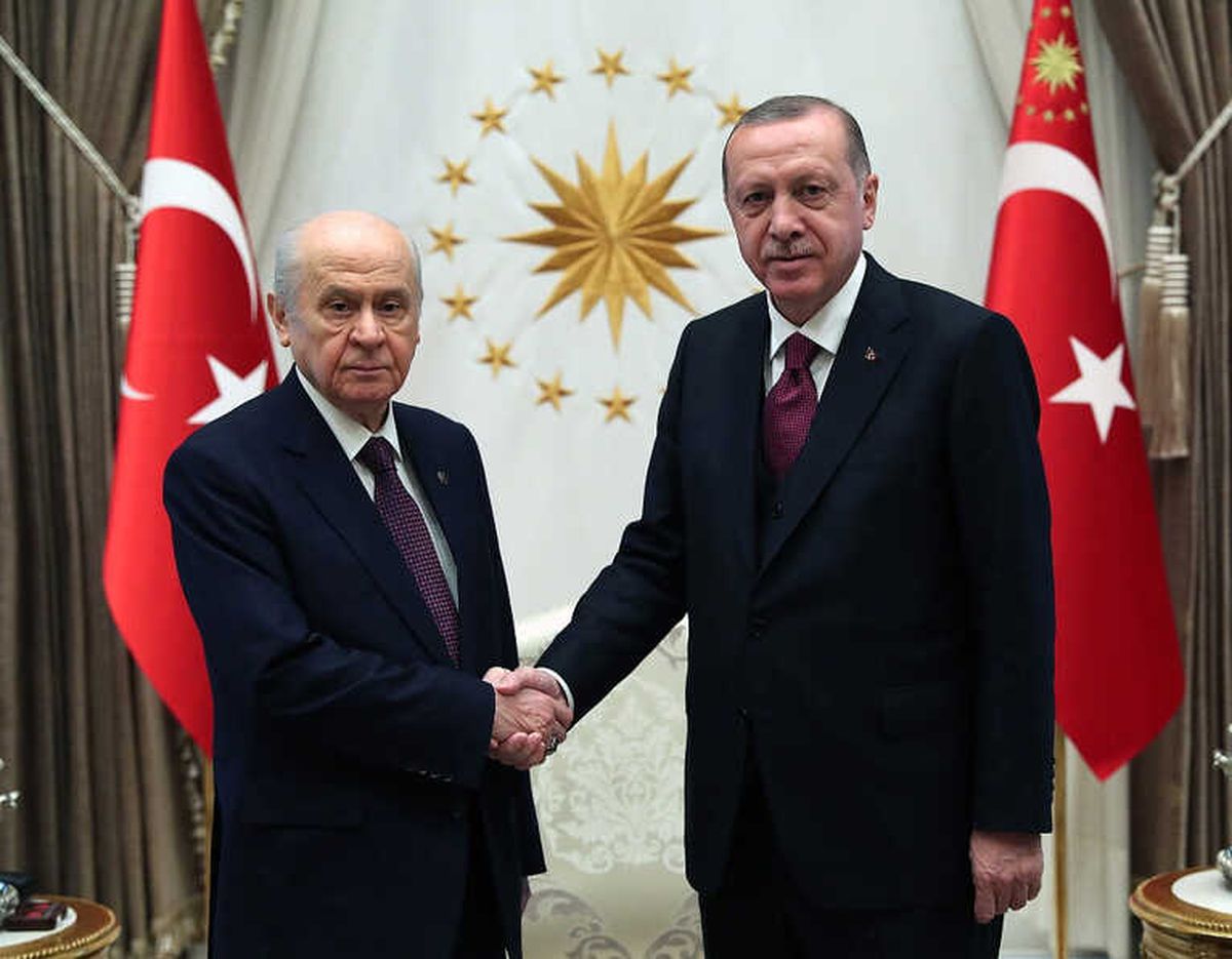 Erdoğan Bahçeli ile Bir Araya Geldi
