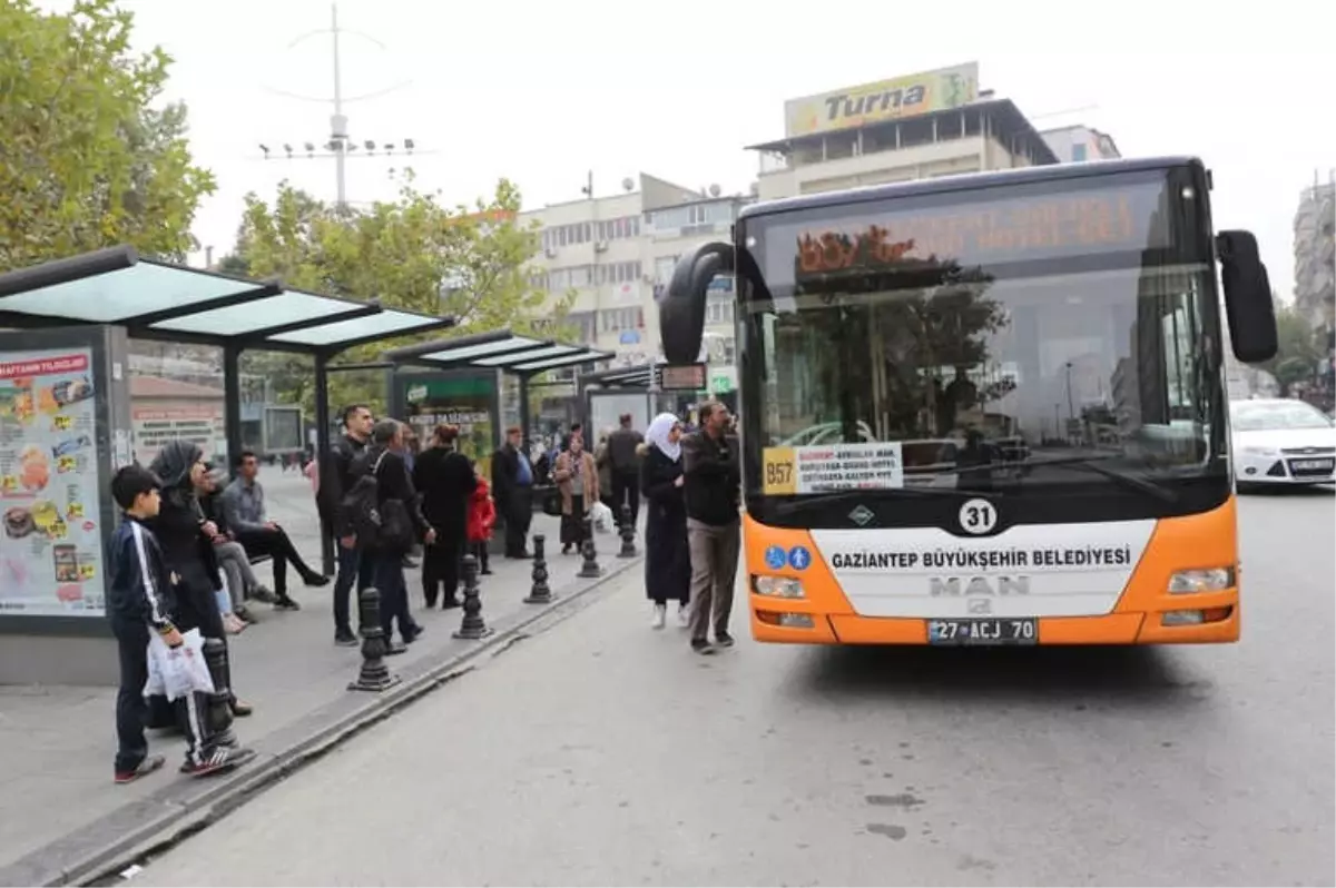 Gaziantep\'te Aylık 12 Milyon Yolcu Taşınıyor