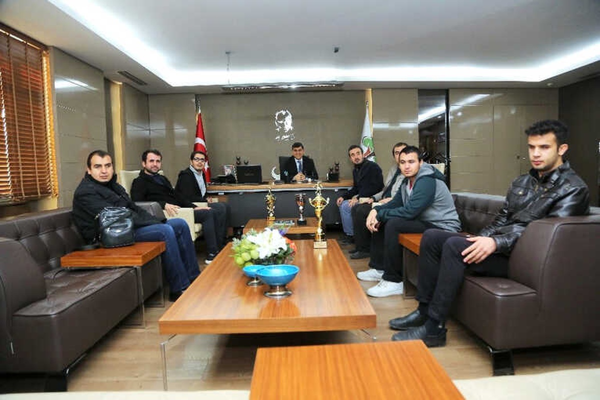 Görme Engelliler Spor Kulübü\'nden Fadıloğlu\'na Ziyaret
