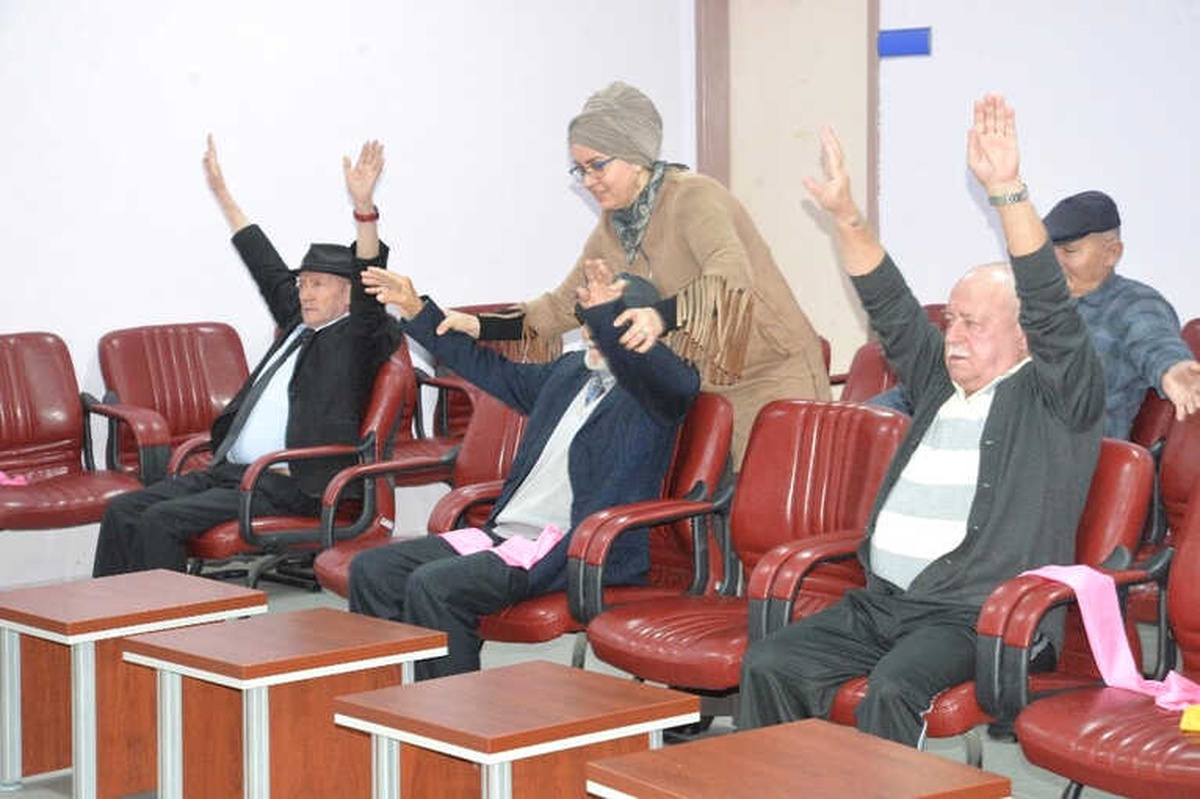Huzur Evi Sakinleri Sportif Aktivitede