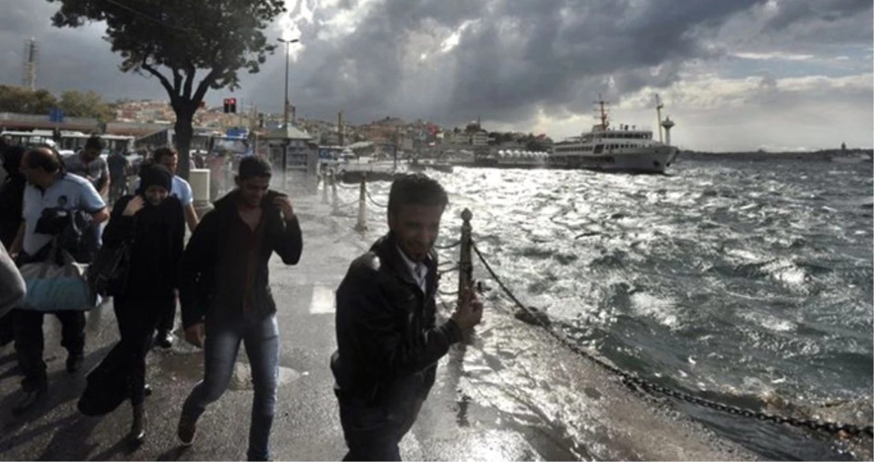 Meteoroloji\'den Son Dakika Fırtına Uyarısı! Marmara\'da Etkili Olacak