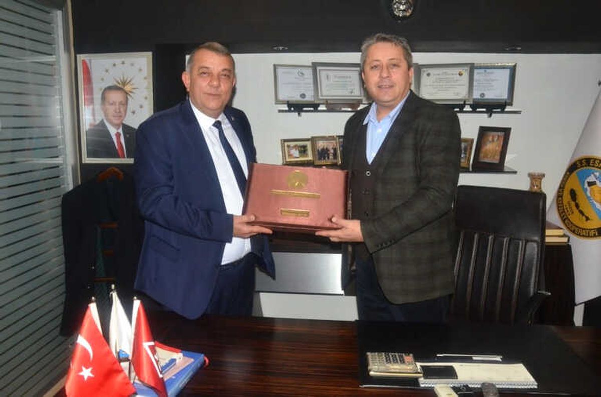 MHP Başkan Adaya Adayı Bıyık\'tan Taşlı\'ya Ziyaret