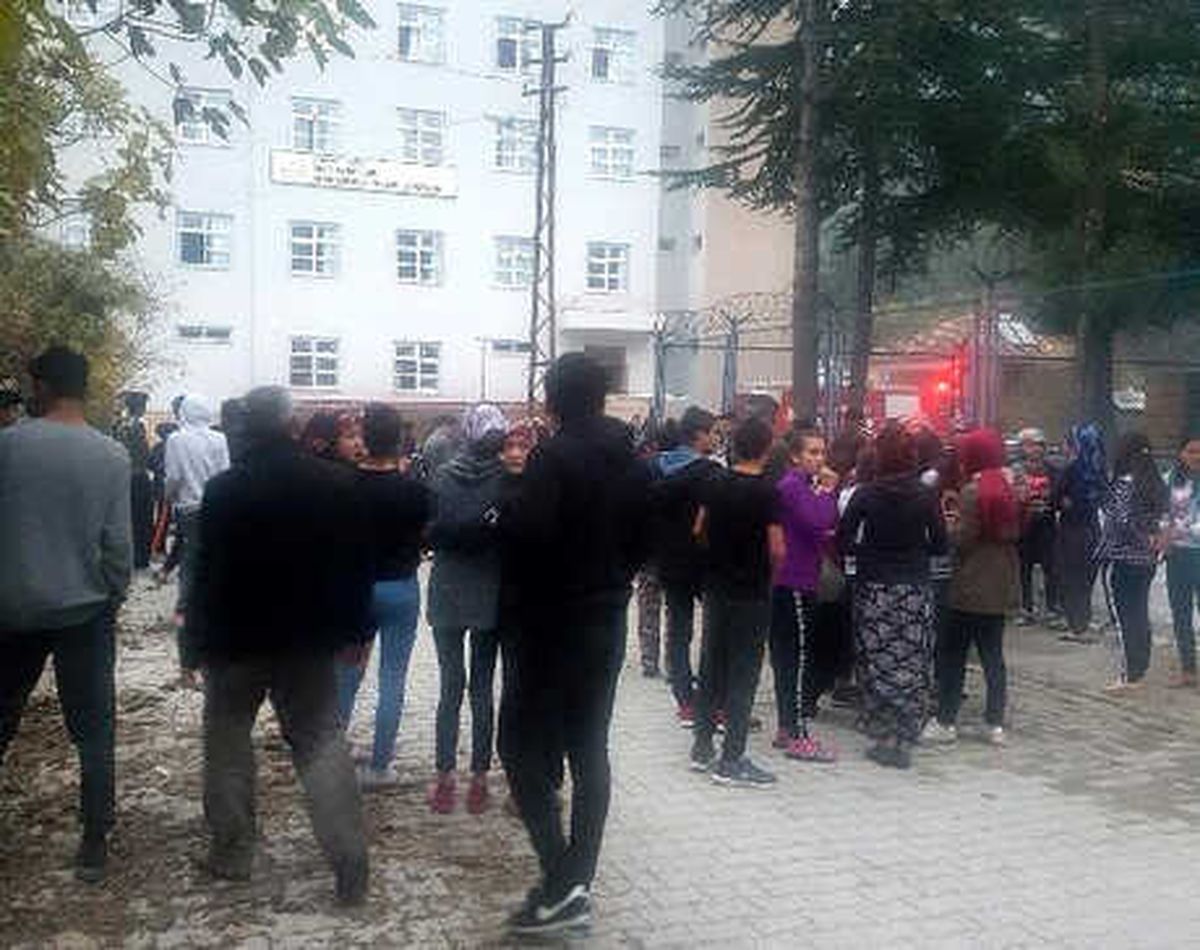 Öğrenci Pansiyonunda Yangın Paniği