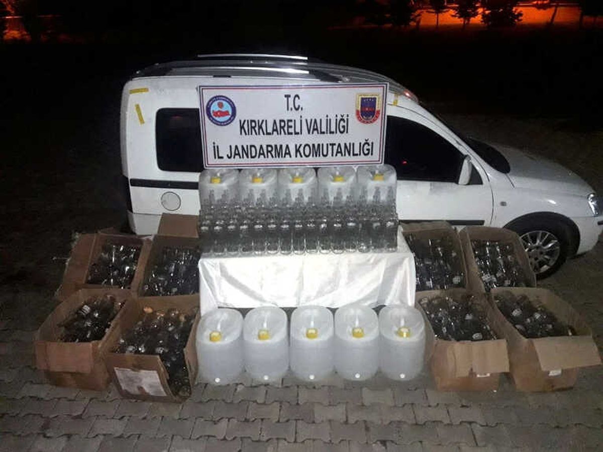 Sahte İçki Çetesi Çökertildi: 8 Gözaltı