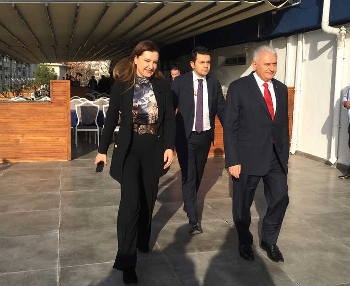 TBMM Başkanı Yıldırım\'dan Dokuz Eylül Rektörlüğüne Ziyaret