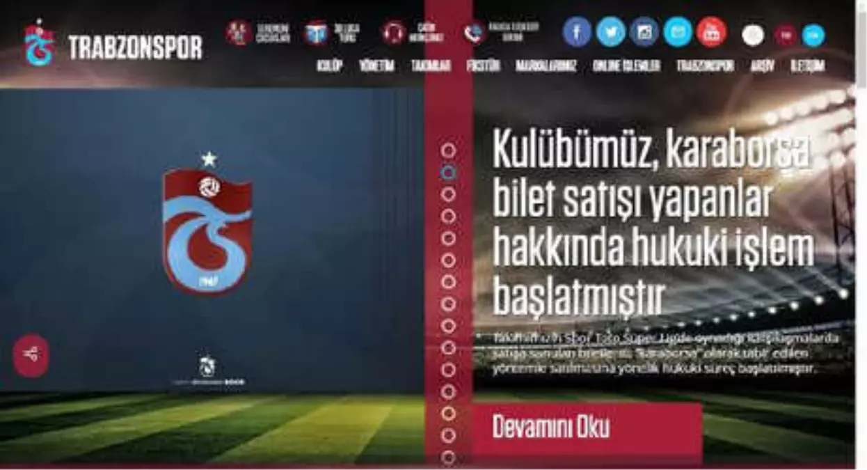 Trabzonspor, Karaborsa Bilet Satışı Yapanlar Hakkında Hukuki İşlem Başlattı