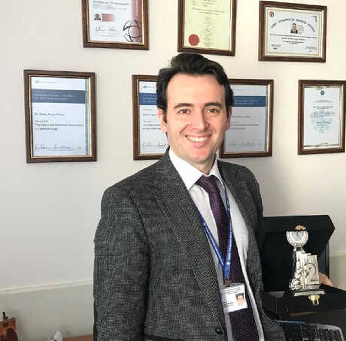 Turkish Journal Of Ophthalmology\'den, Uludağ Üniversitesi Öğretim Üyesine Ödül