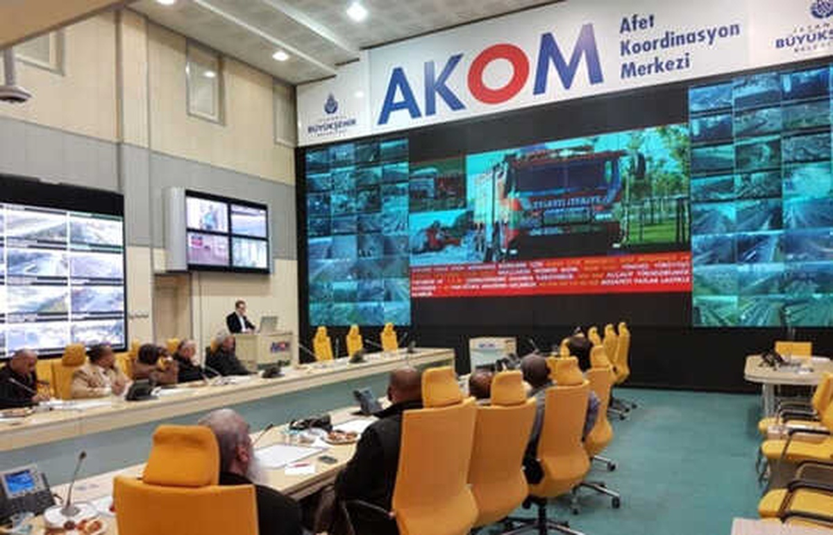Akom\'dan Çok Kuvvetli Yağış Uyarısı