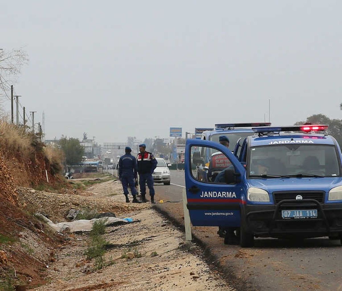 Antalya-Isparta Karayolu Üzerinde Ölü Bir Şahıs Bulundu