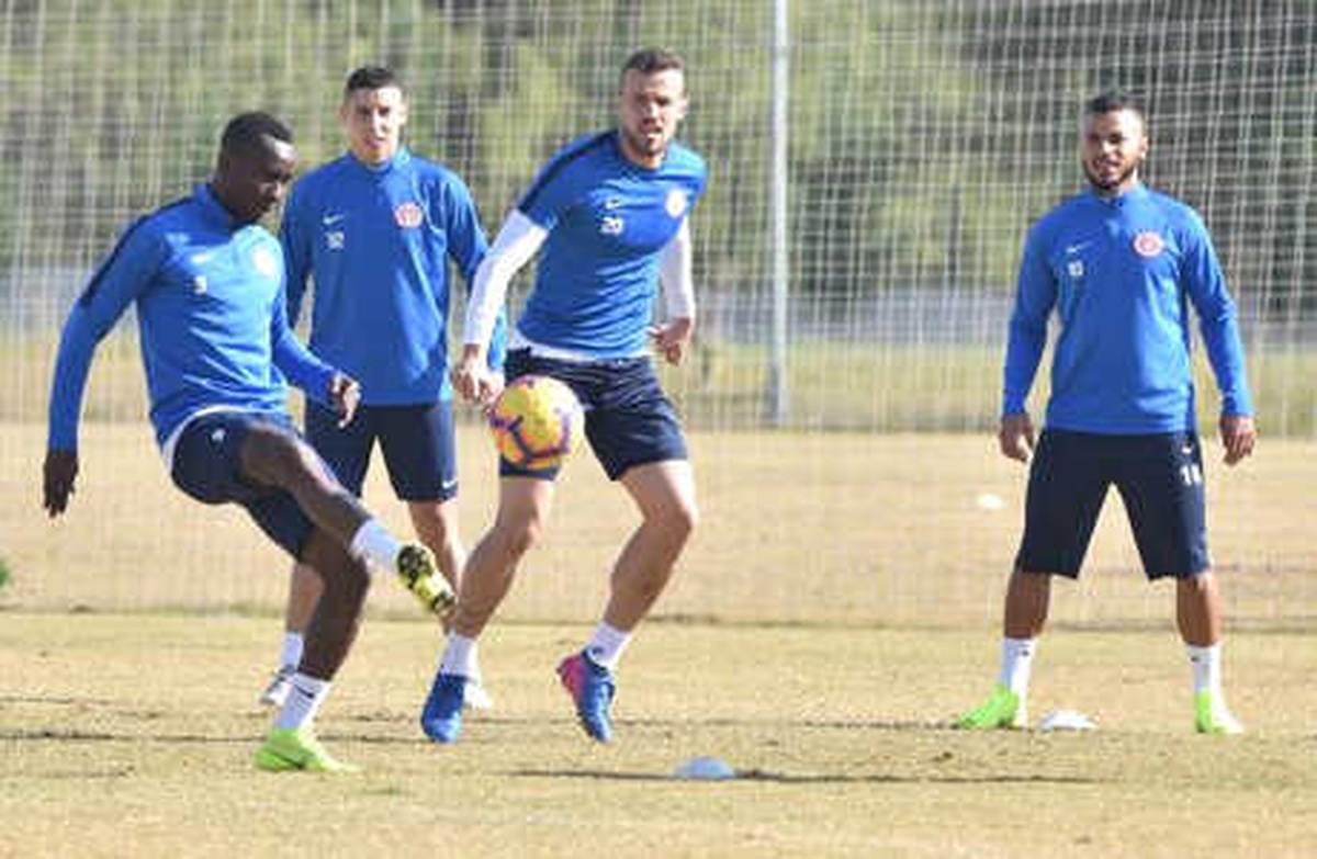 Antalyaspor Taktik Çalıştı