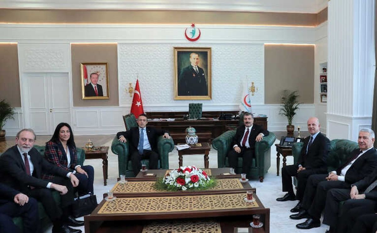 Bakan Koca, Tüsiad Heyetini Kabul Etti