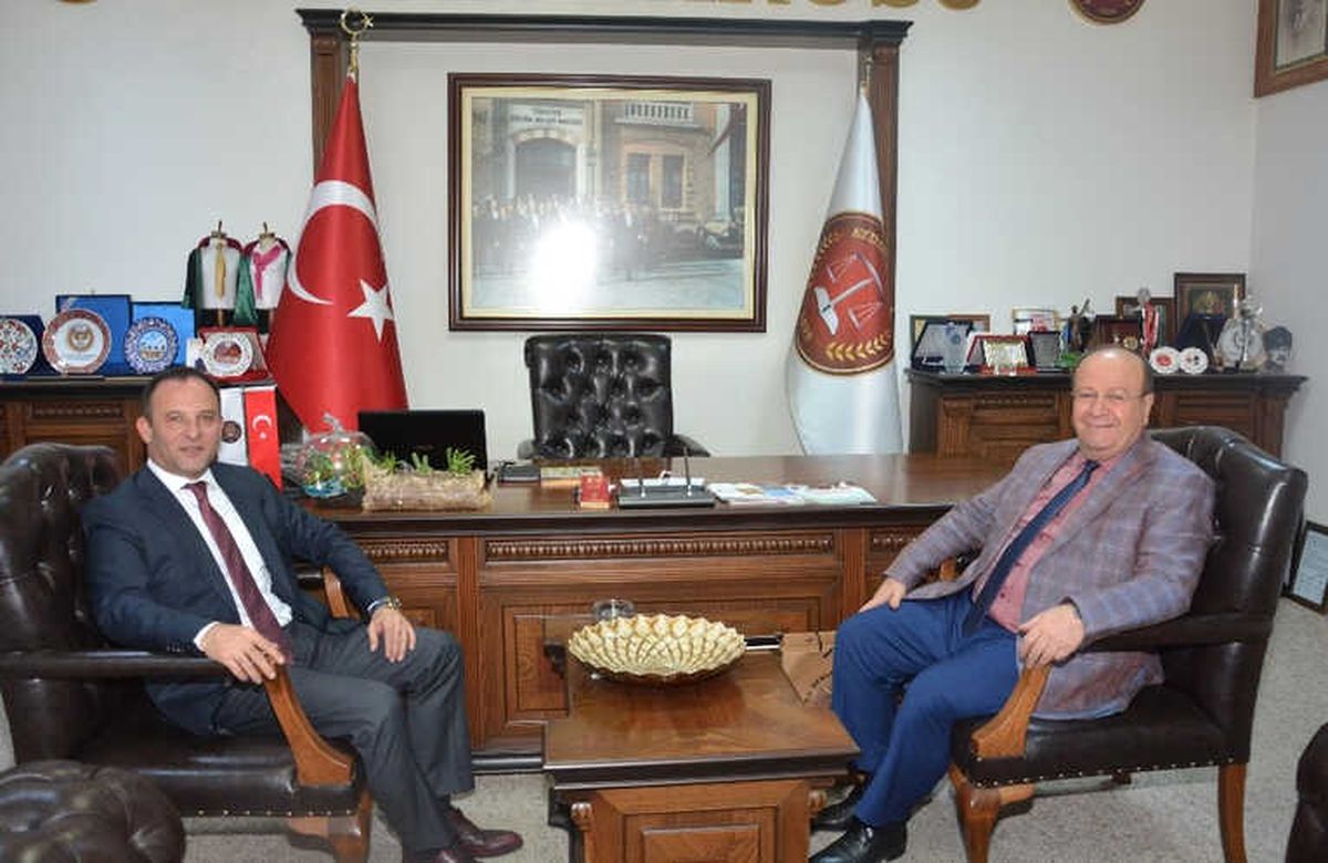 Başkan Özakcan\'dan Aydın Barosu\'na Ziyaret