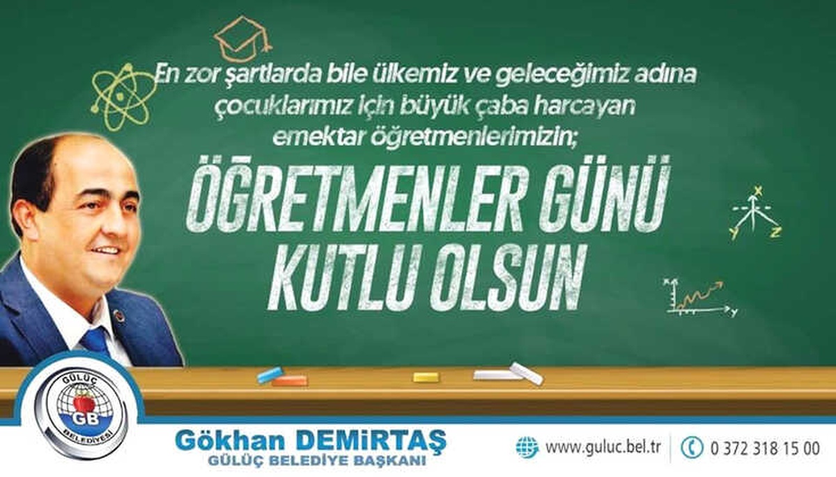 Demirtaş 24 Kasım Öğretmenler Günü\'nü Kutladı
