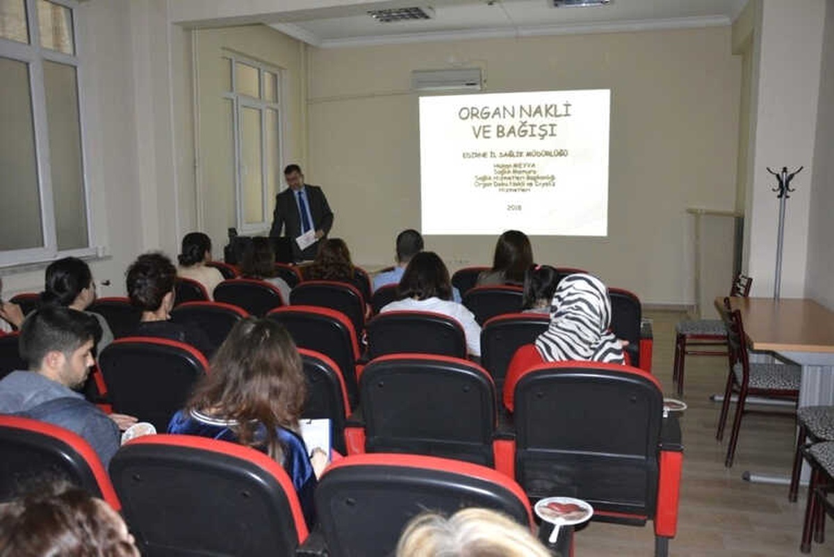 Edirne\'de Organ Bağışı Etkinlikleri