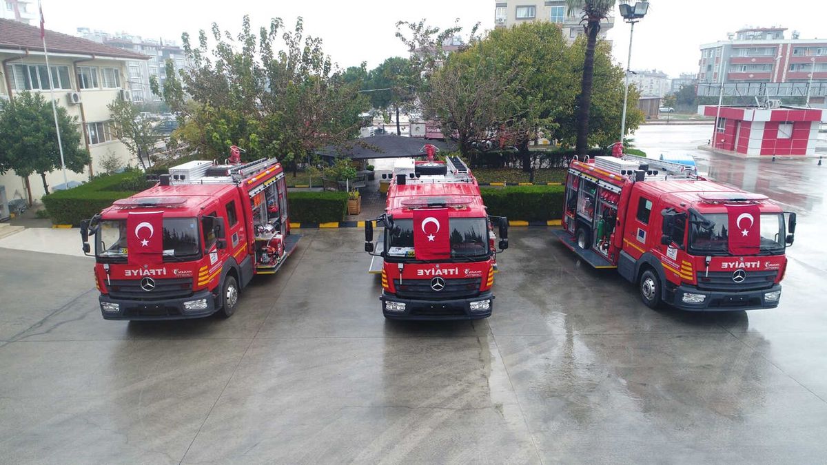 HBB, İtfaiye Filosuna 3 Araç Daha Ekledi