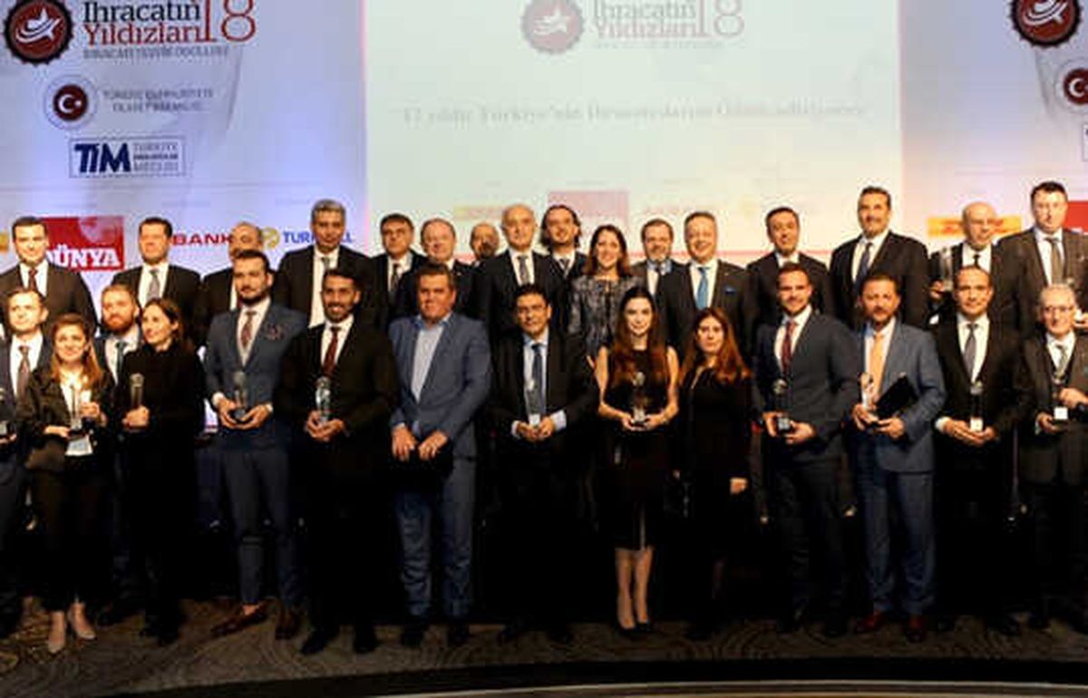 İhracatın Yıldızları\' Ödüllerini Aldı