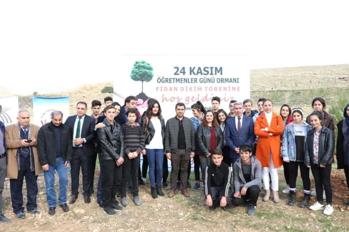 Mardin\'de \'Öğretmenler Günü\' Ormanı Oluşturuldu