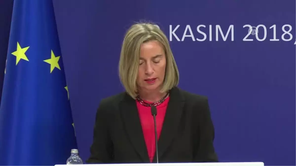 Mogherini: "Kaşıkçı Cinayetinden "Gerçekten" Sorumlu Olanlar Hesap Vermeli"