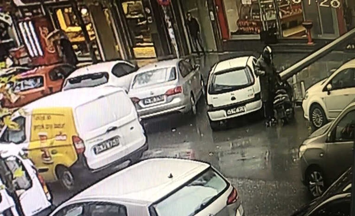 İstanbul\'da Dehşet Anları Kamerada