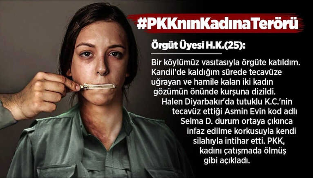 PKK\'nın İğrenç Yüzü Bir Kez Daha Ortaya Çıktı