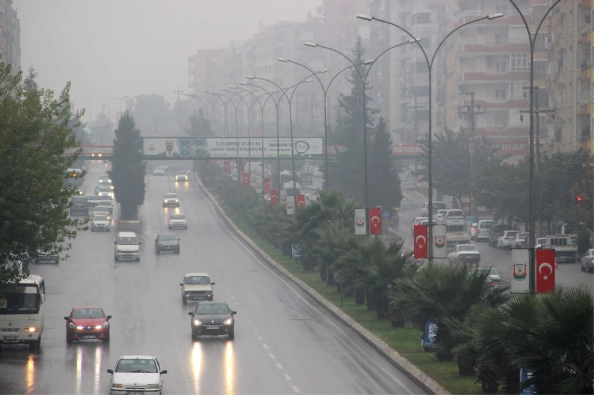 Şanlıurfa\'da Yağmur ve Sis Etkili Oldu