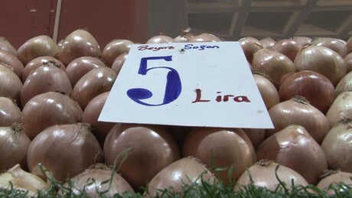 Soğan Halde 3, Pazarda 5 Lira