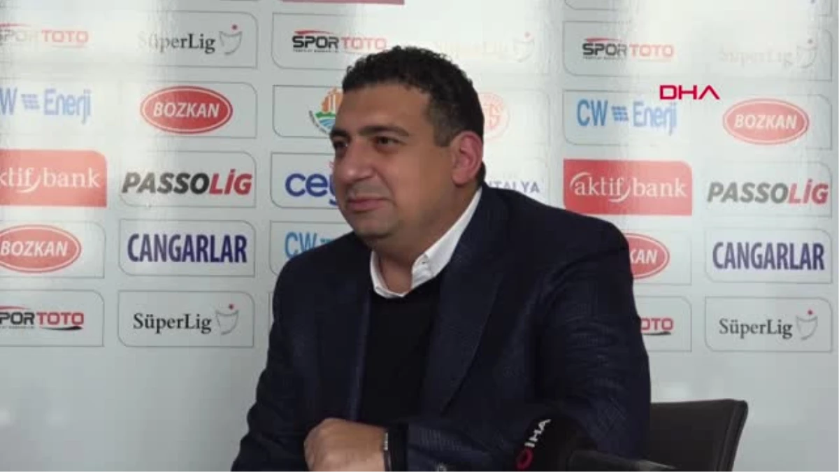 Spor Antalyaspor Başkanı Öztürk Erzurum Maçı ile Tekrar Galibiyet Serisine Başlayacağız