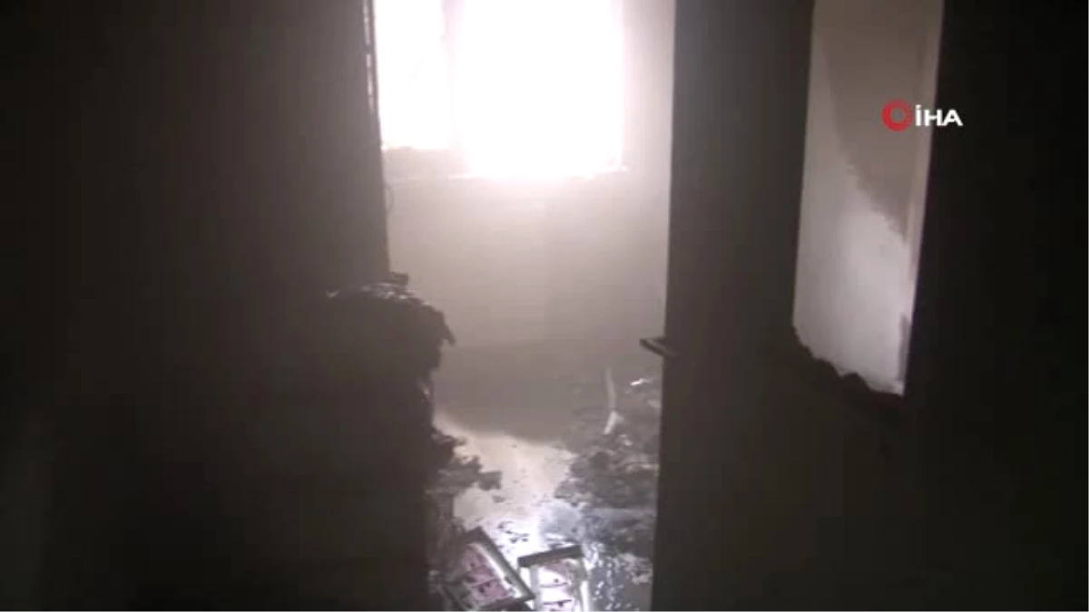 Suriyeli Ailenin Yaşadığı Evde Çıkan Yangın Korkuttu