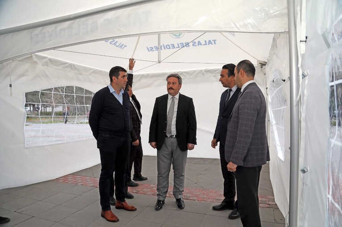 Talas\'a Yeni Modern Çok Amaçlı Çadırlar
