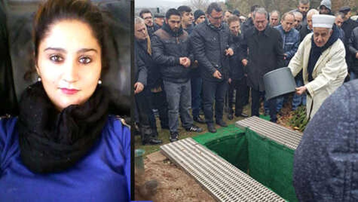 15 Bıçakla Öldürülen Gülçin\'e En Kalabalık Veda