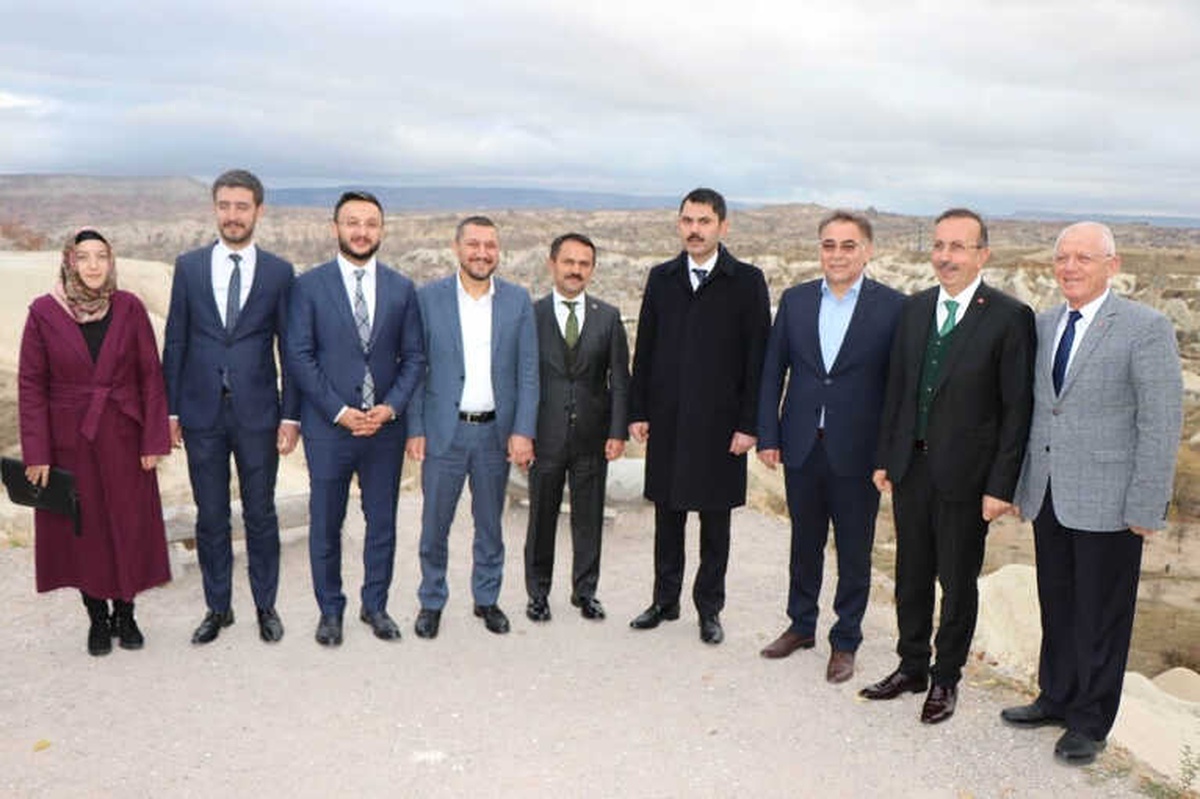 Bakan Kurum, Kapadokya\'da İncelemelerde Bulundu