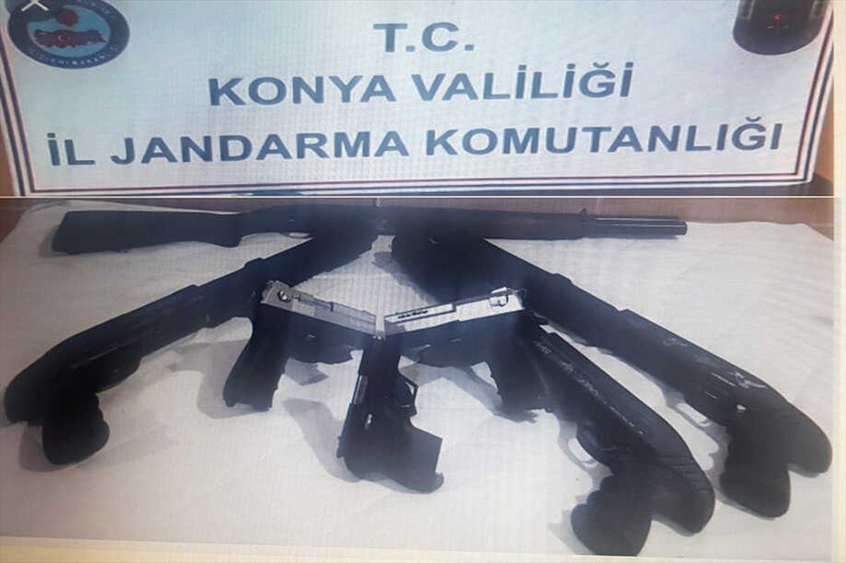 Beyşehir\'de Silah Operasyonu