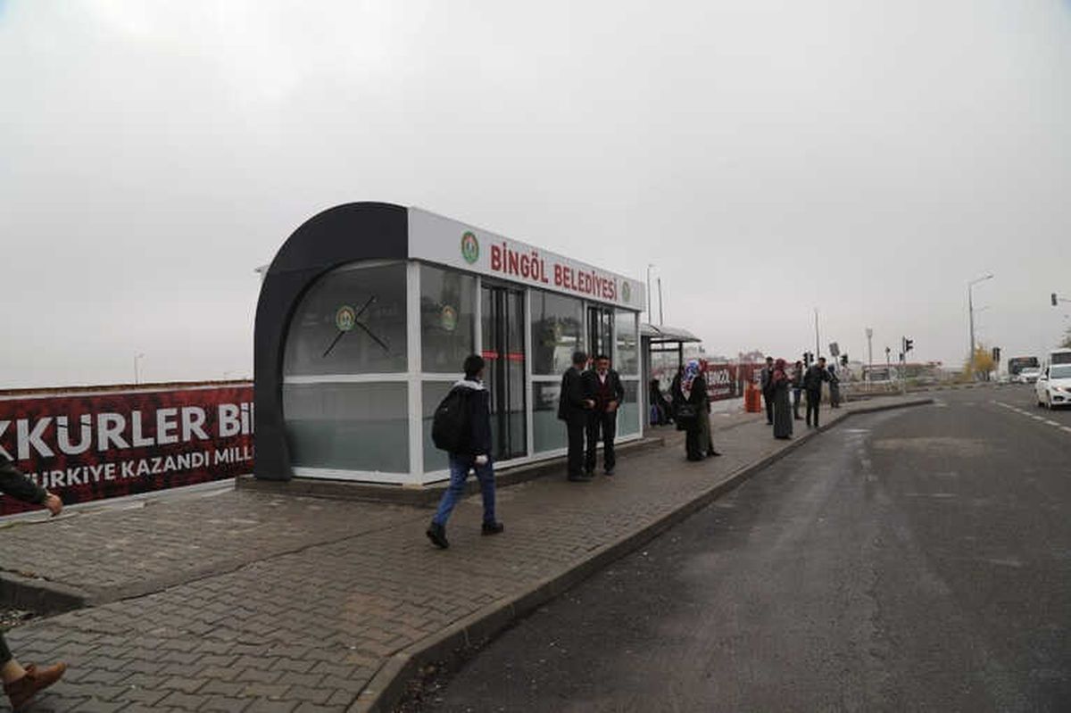 Bingöl\'e Modern Duraklar Kuruldu
