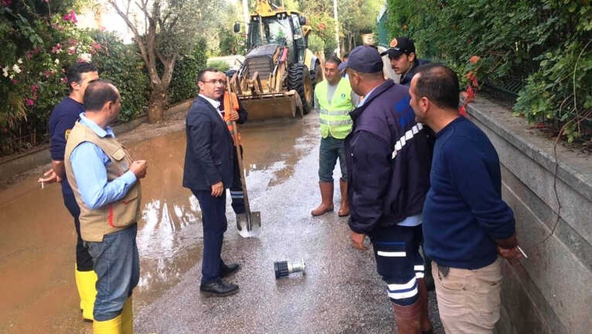 Bodrum\'da Sel Mağdurlarına Destek