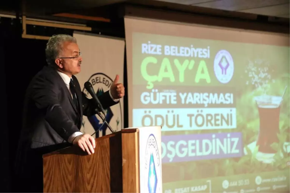 Çaya Güfte Yarışması\'nın Kazananları Ödüllerini Aldı