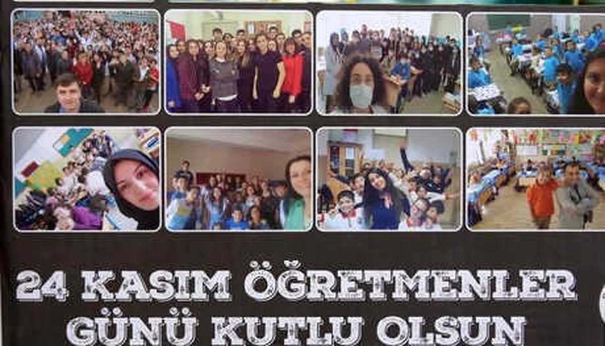En Güzel Selfieler ile Öğretmenler Günü Afişi