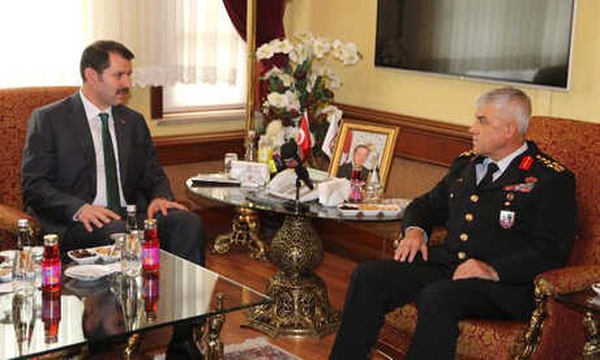 Jandarma Genel Komutanı Orgeneral Çetin, Sivas\'ta