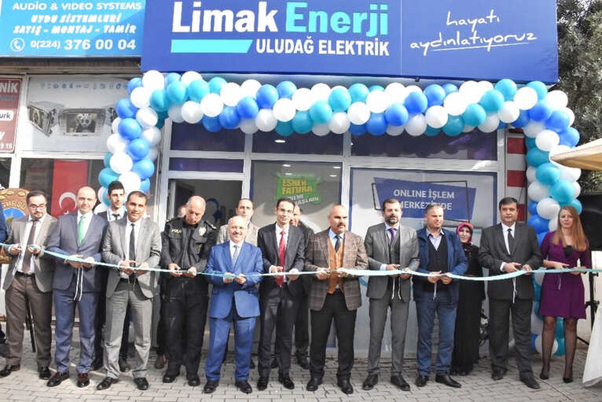 Limak Enerji Gürsu Müşteri İşlem Merkezi Açıldı