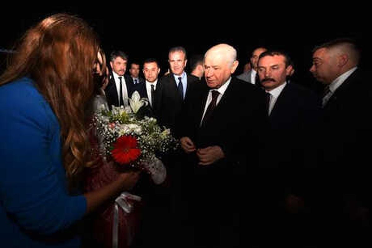 MHP Lideri Bahçeli Antalya\'da