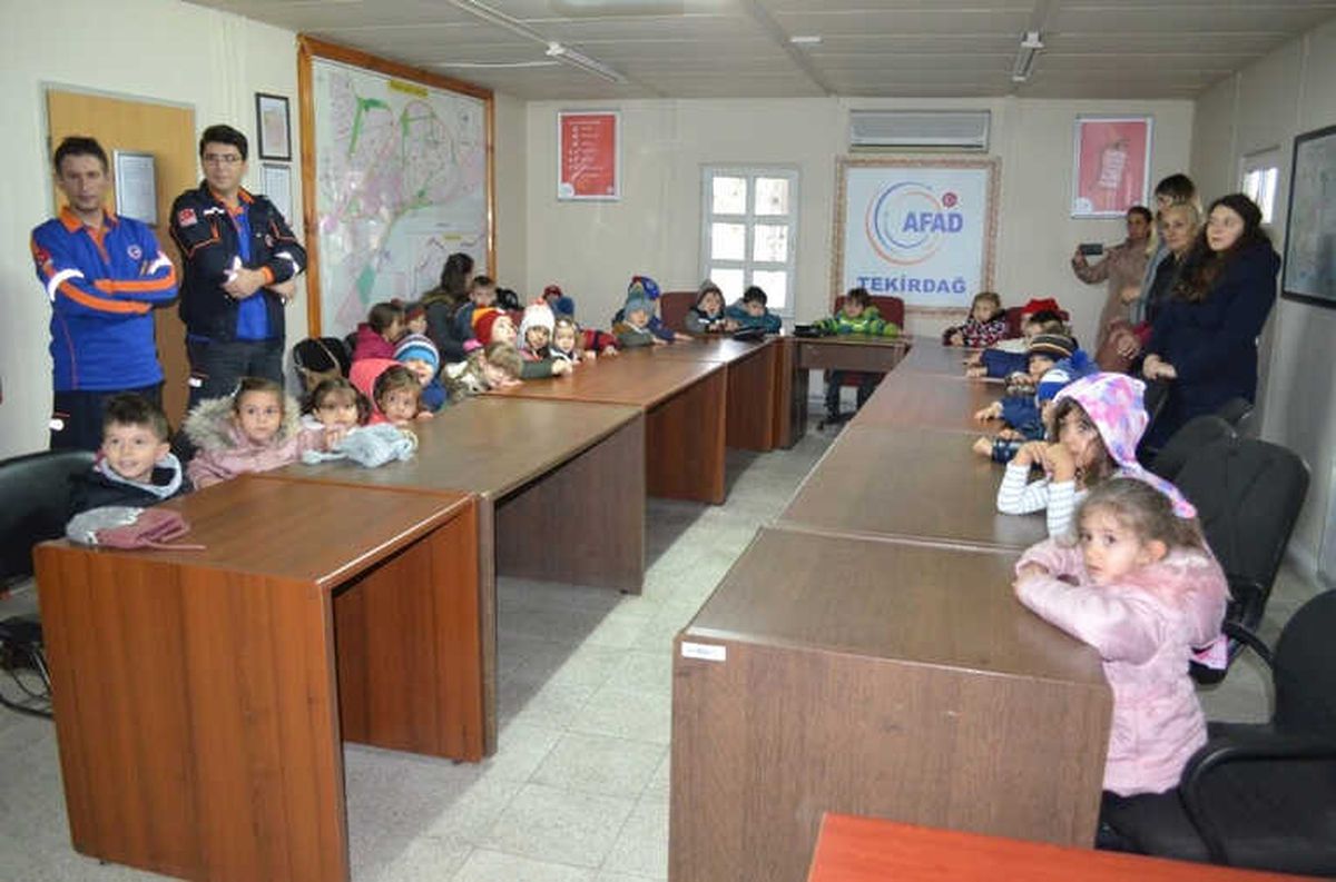 Minikler Afad\'ı Tanıyor