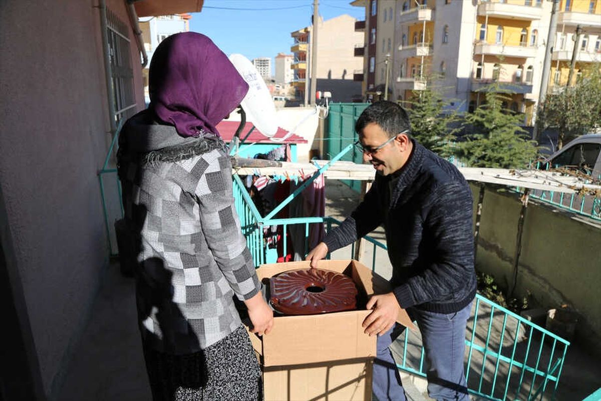 Niğde Belediyesinden Soba Yardımı