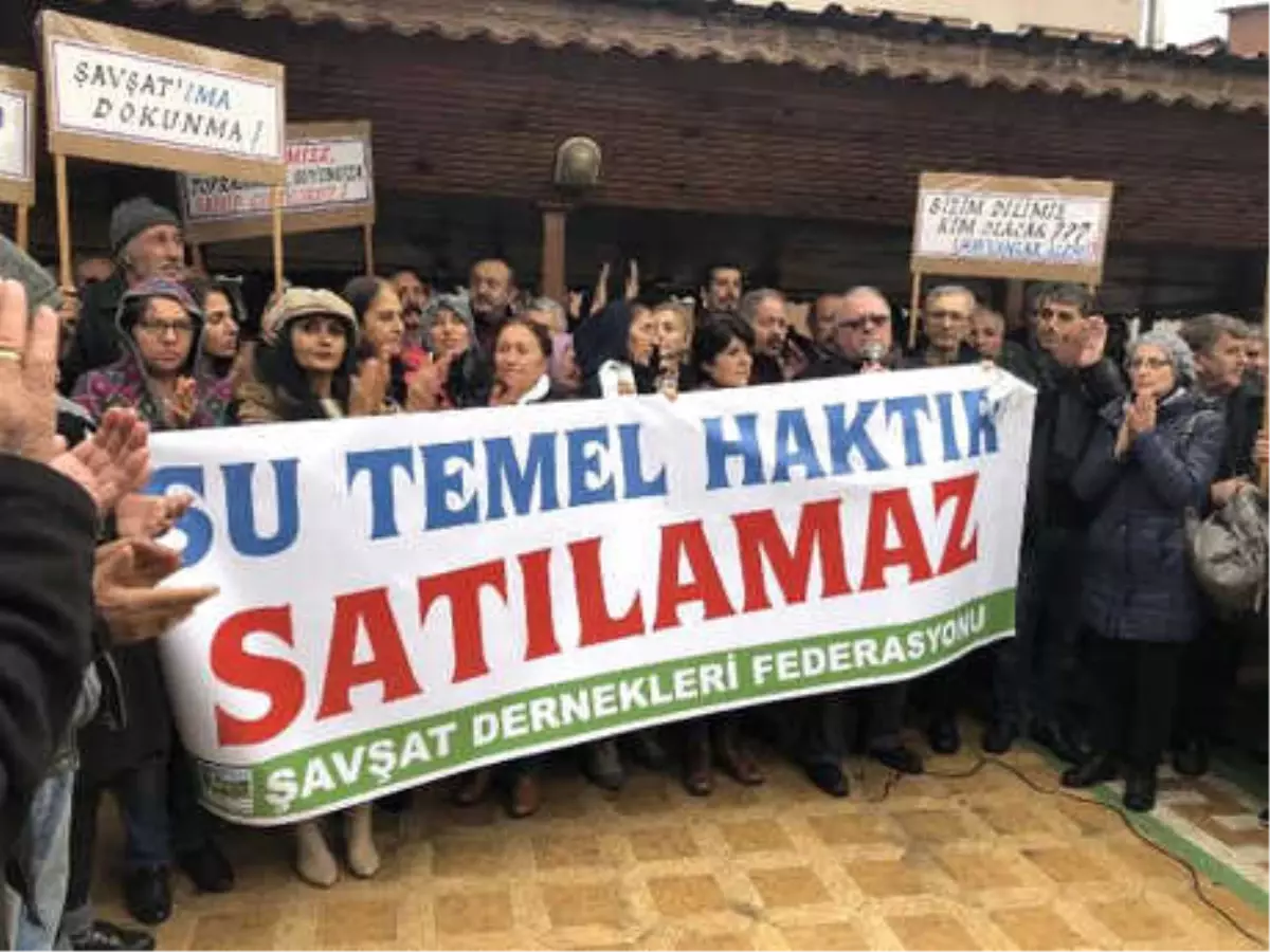 Şavşat\'da Hes ve Maden Ocakları Protestosu Edildi