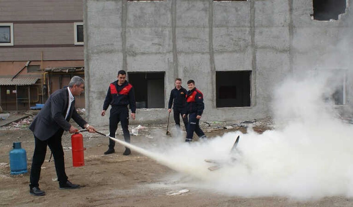 Sdü Hastanesi\'nde Yangın Tatbikatı