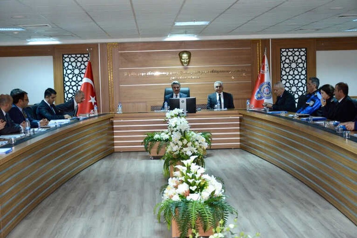 Vali Baruş\'a Asayiş Brifingi
