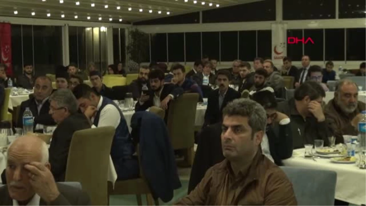 Kilis Sp Lideri Karamollaoğlu, Kilis\'te Konferansa Katıldı