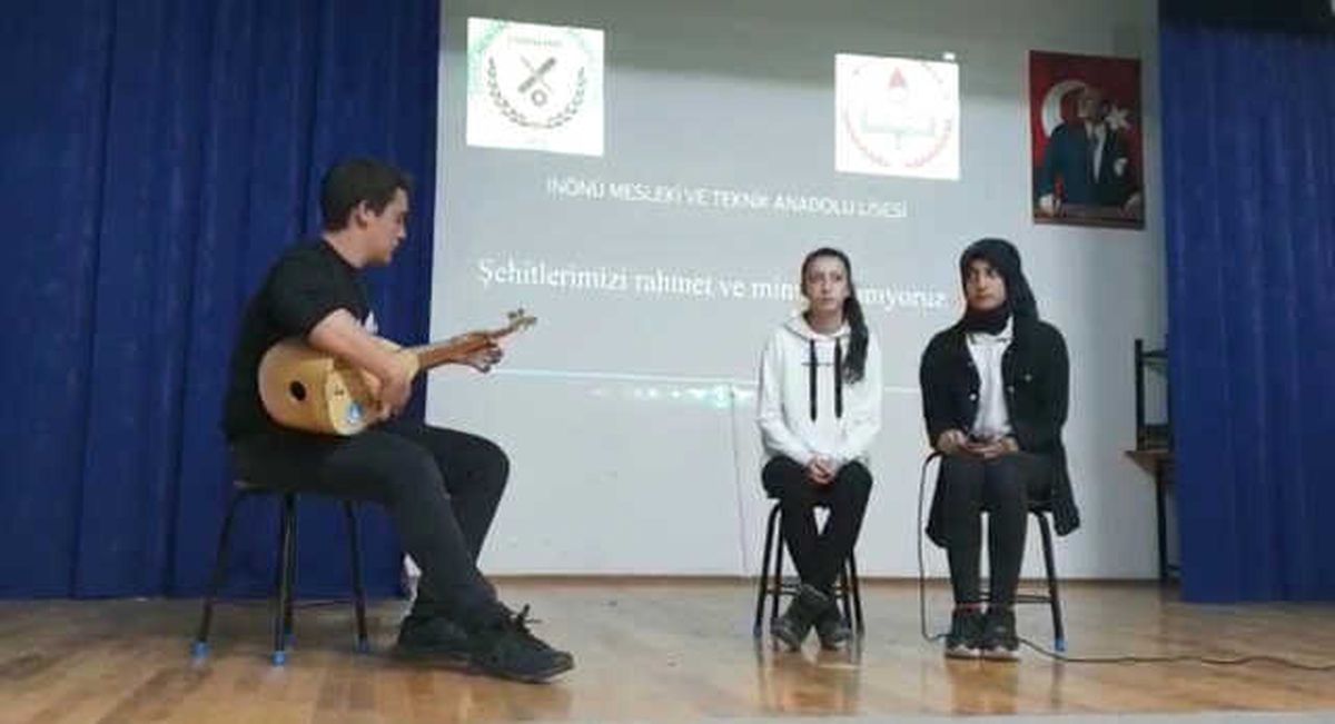 Şehit Öğretmen Yalçın İnönü İlçesinde de Unutulmadı