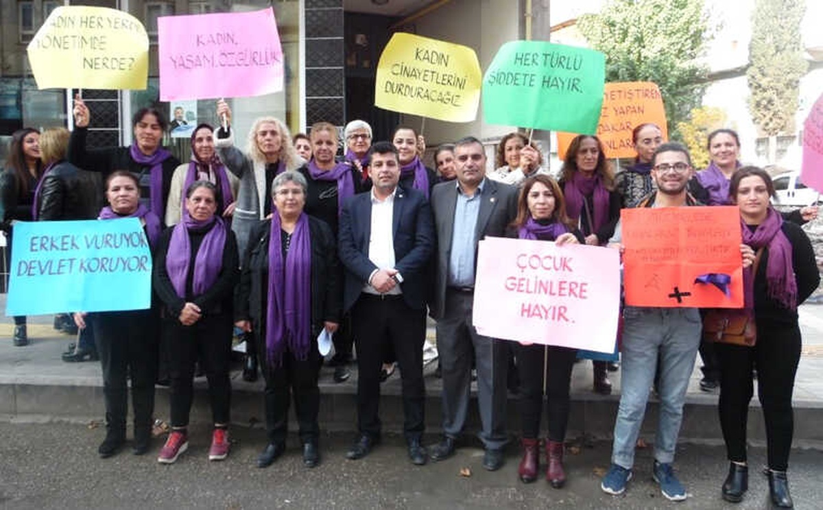 CHP\'li Kadınlardan 24 Kasım Kadına Yönelik Şiddet Mücadele Etkinliği