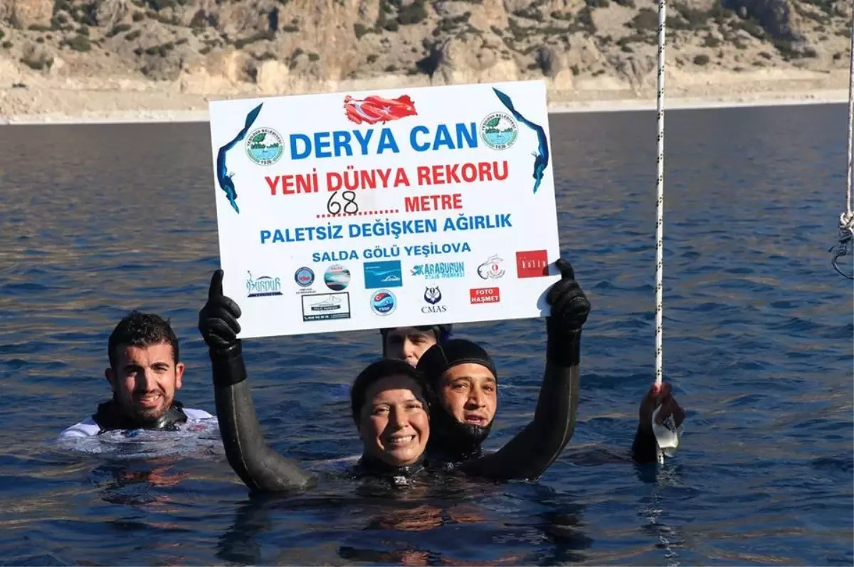 Derya Can, Dünya Rekorunu 68 Metreye Çıkarttı